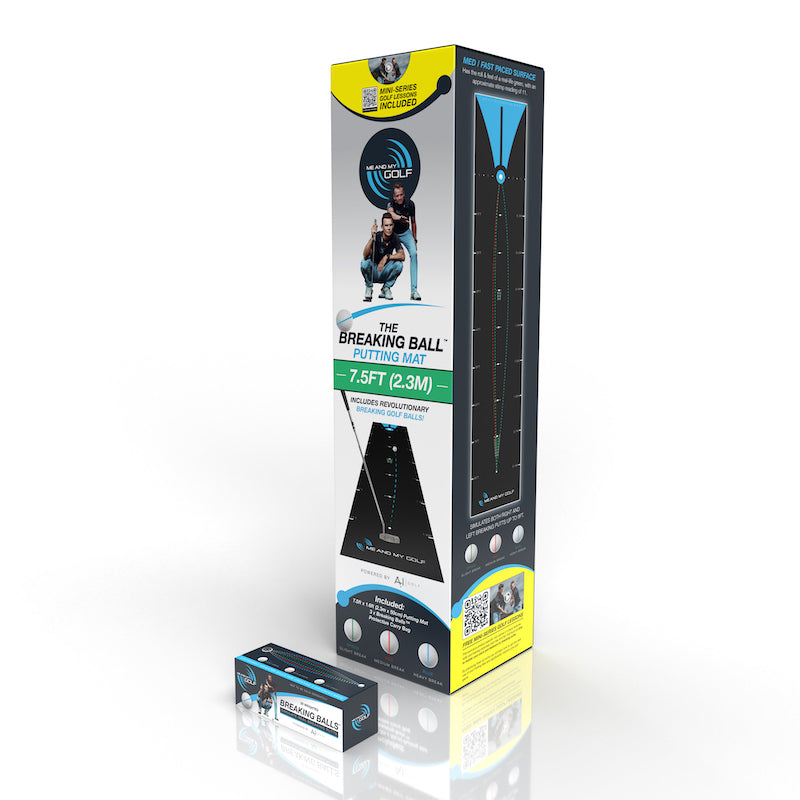 ME AND MY GOLF Breaking Ball Putting Mat