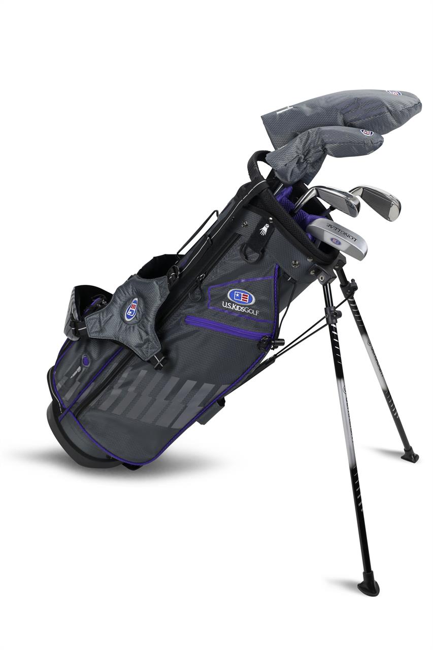 US Kids Golf 2020 5 Club Stand Bag Set