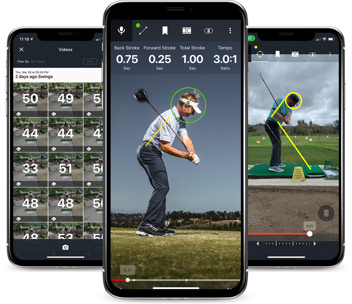BLAST swing and shot analyzer