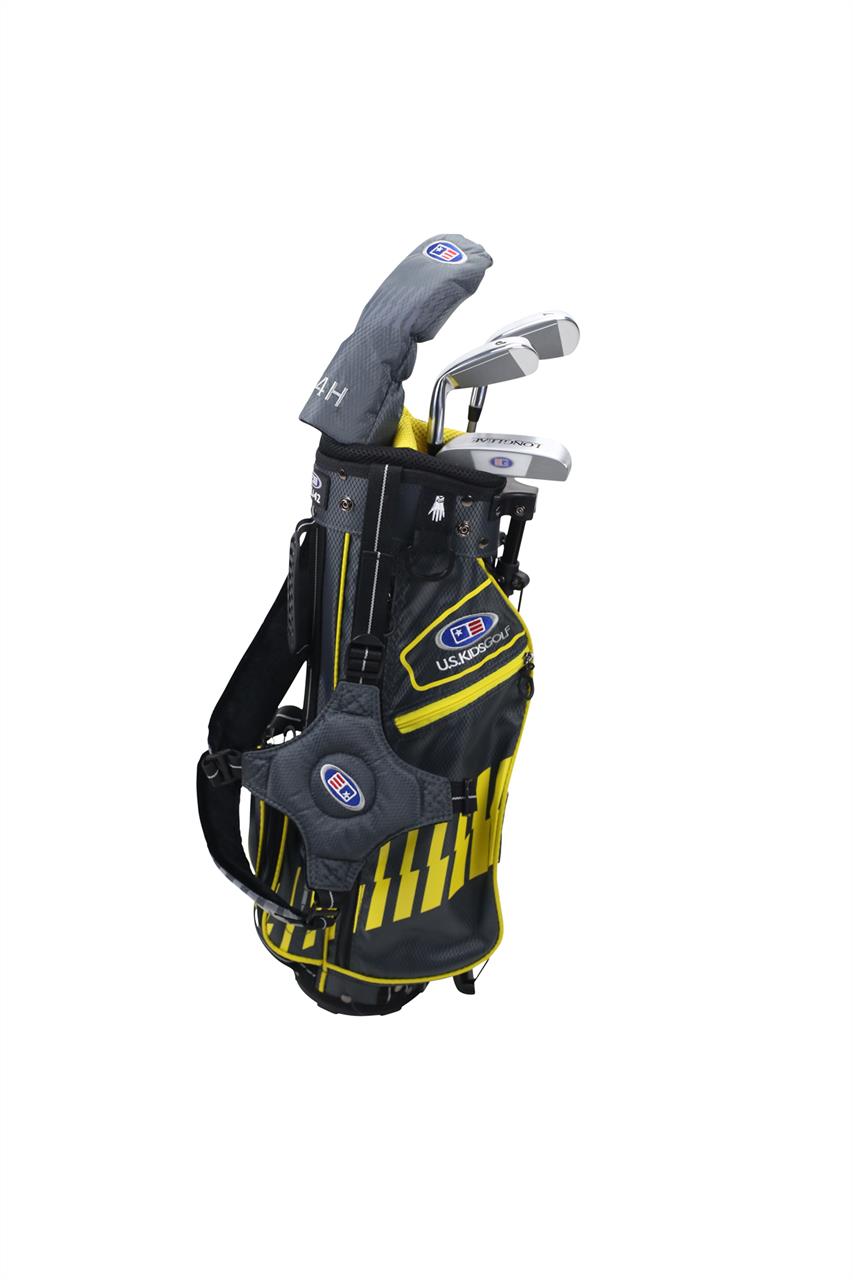 US Kids Golf 2020 4 Club Stand Bag Set