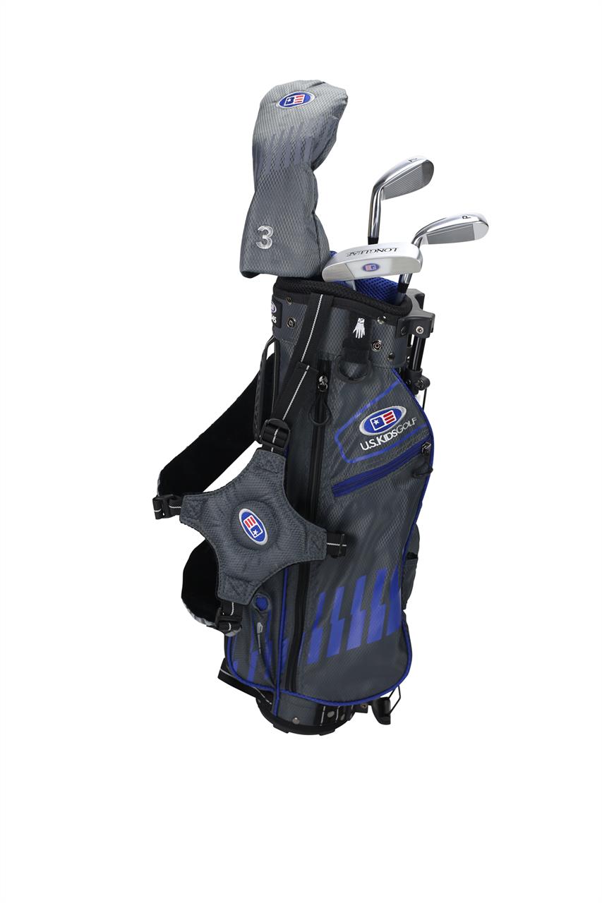 US Kids Golf 2020 4 Club Stand Bag Set