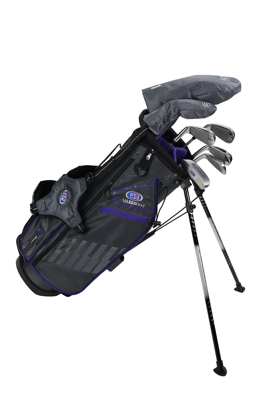 US Kids Golf 2020 7 Club Stand Bag Set