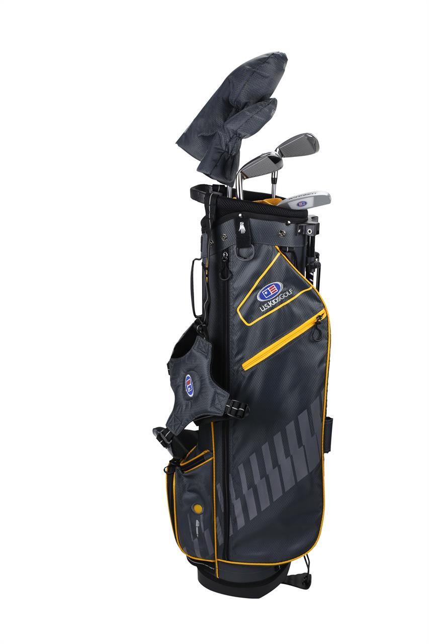 US Kids Golf 2020 5 Club Stand Bag Set