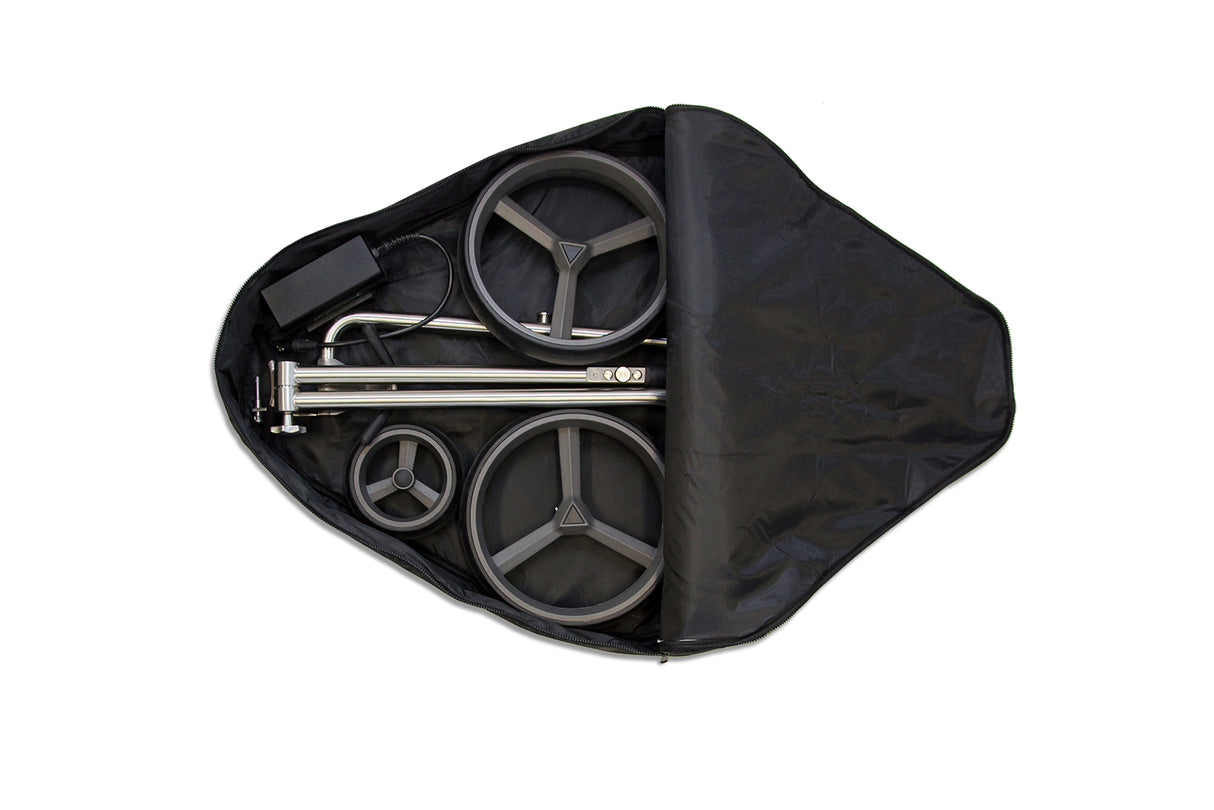 PG-Powergolf Electric Golf Trolley Challenger Steel