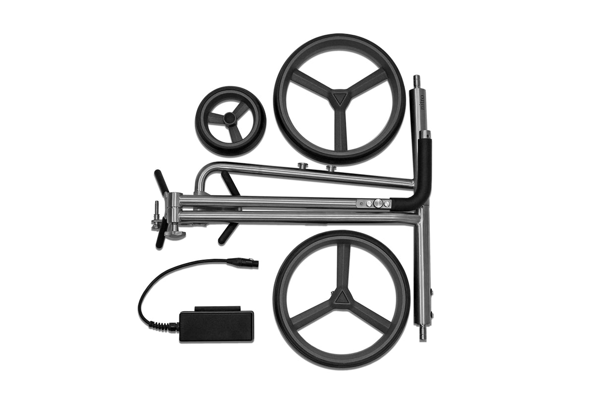 PG-Powergolf Electric Golf Trolley Challenger Steel