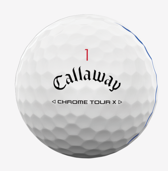CALLAWAY Chrome Tour X Triple Track golf ball