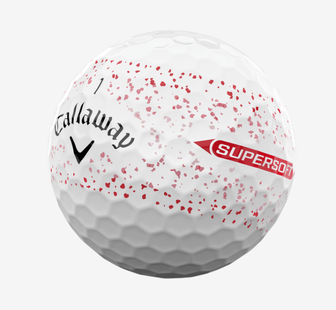 CALLAWAY Golf Ball Supersoft Splatter 360