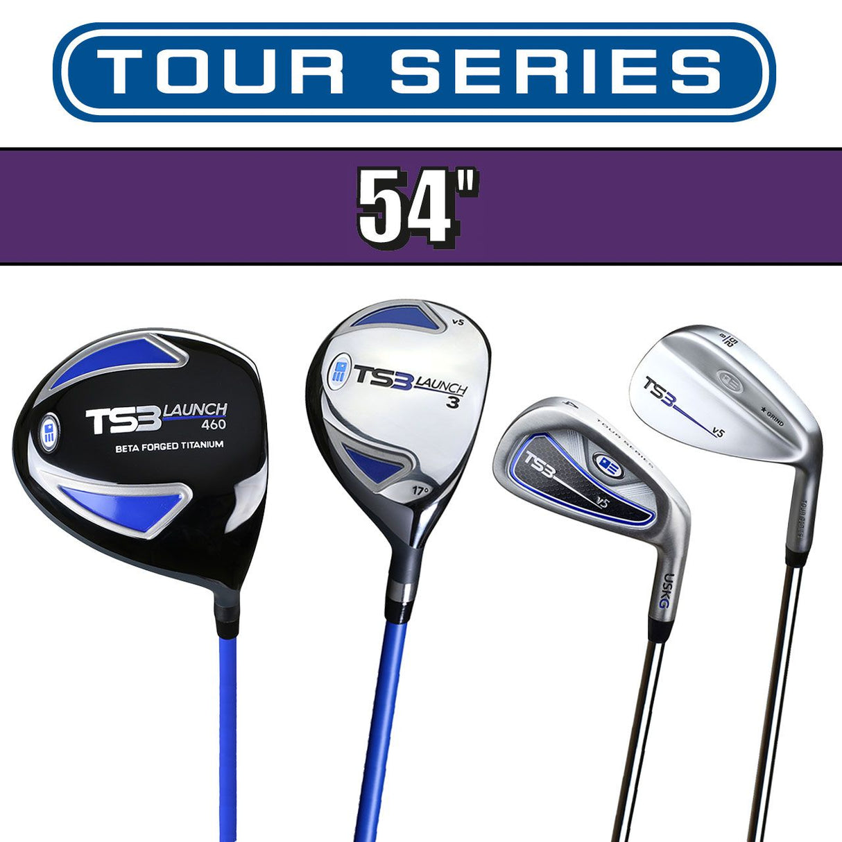 US Kids Golf Single Clubs Tour Series 3 - 54