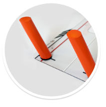 LEADBETTER swing practice plate