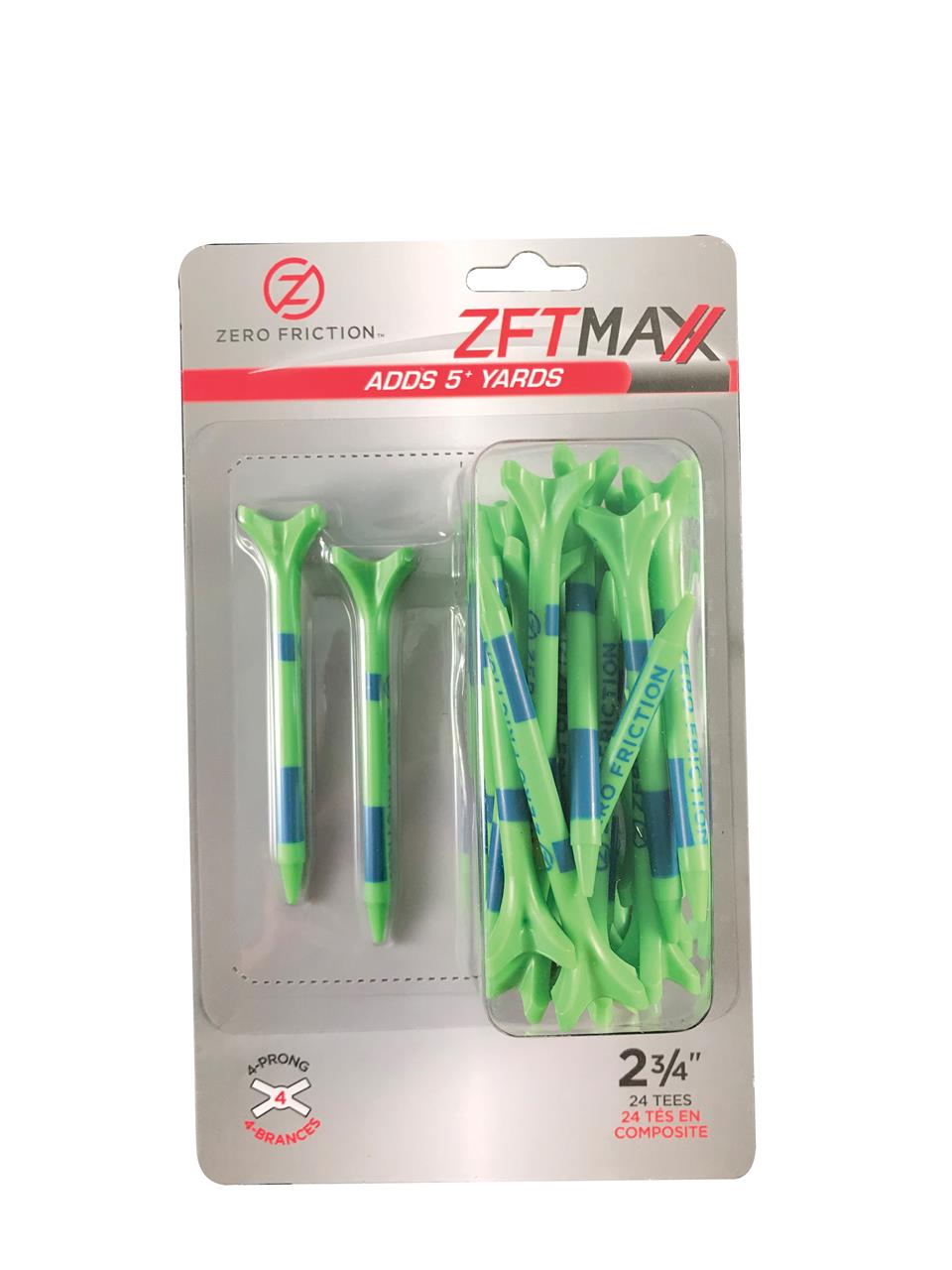 Té zéro friction MAXX 4 broches 2 3/4