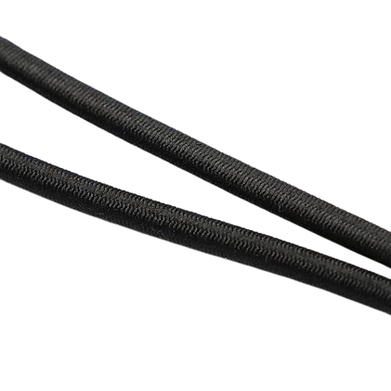 Rubber tensioners for golf simulator screen