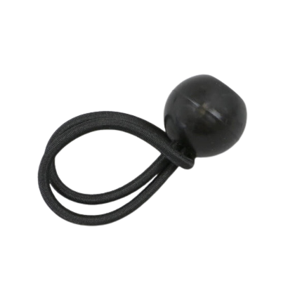 Rubber tensioners for golf simulator screen