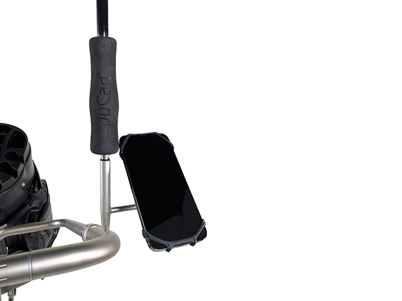 JuCad mobile phone holder with umbrella extension