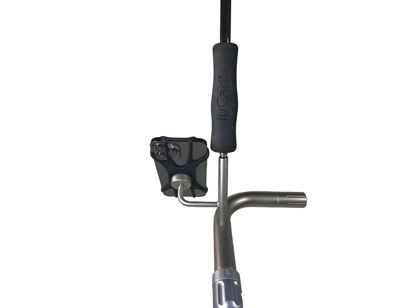 JuCad mobile phone holder with umbrella extension