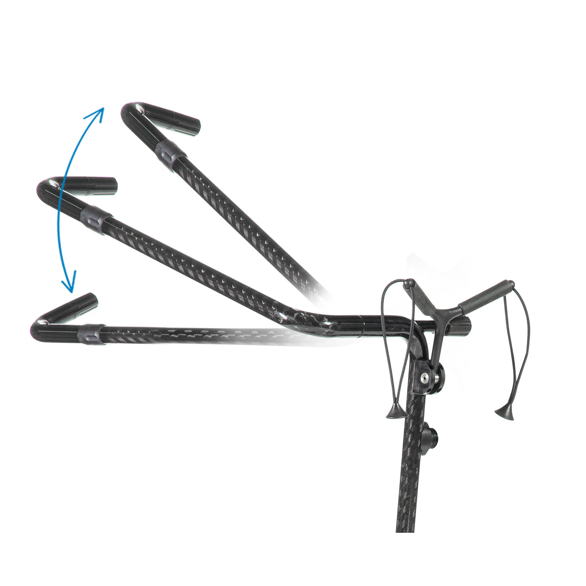 JuCad Carbon Travel 2.0, glossy black (3K Design) exhibition piece