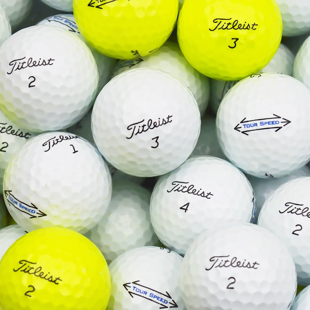 TITLEIST Tour Speed Lake Balls