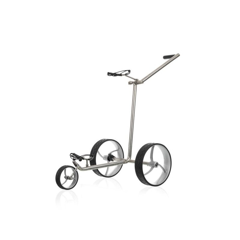 Trendgolf Push-Trolley Cushy S polished stainless steel