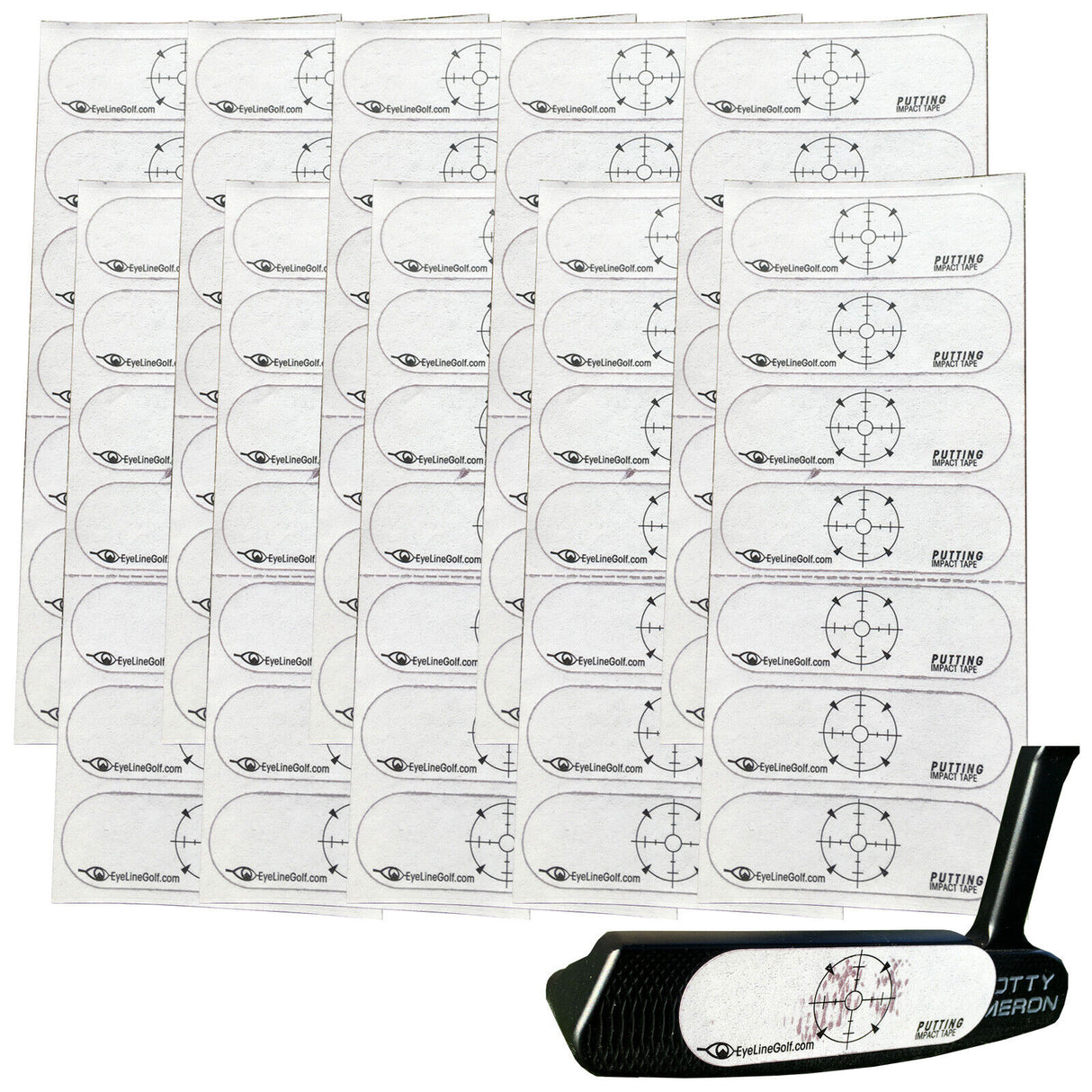 EYELINEGOLF Putting Stickers
