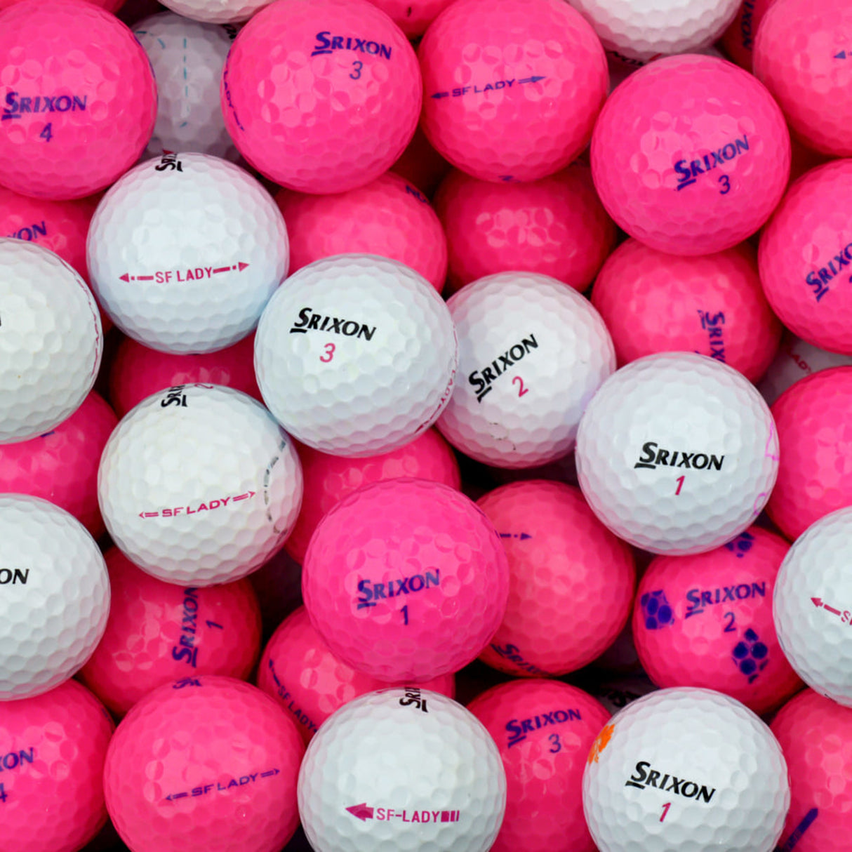 SRIXON Soft Feel Lady Lake Balls