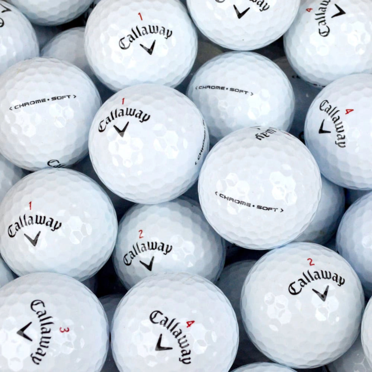 CALLAWAY Chrome Soft Lake Balls