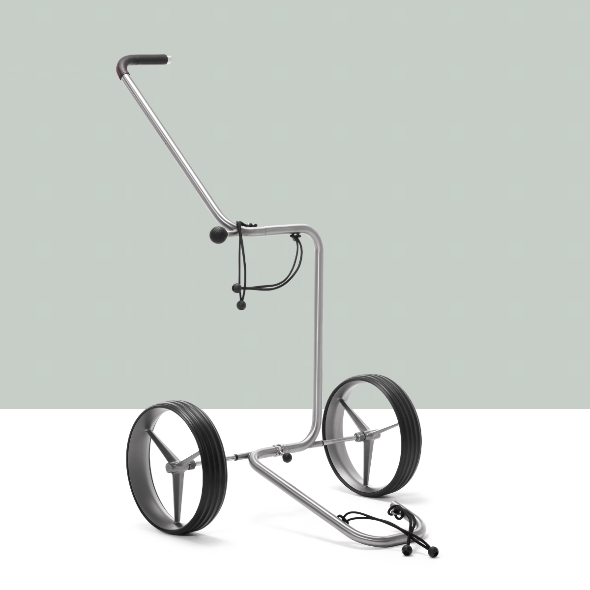 TiCad golf trolley STAR | with TiTec titanium wheels
