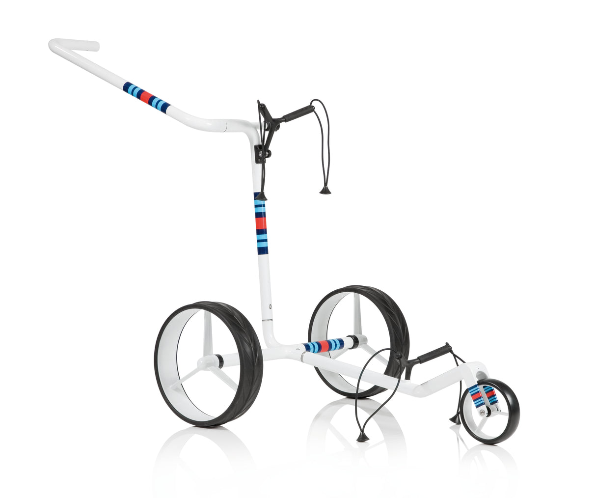 JuCad electric golf trolley Carbon Travel Racing 2.0 - the sporty carbon trolley in a limited edition