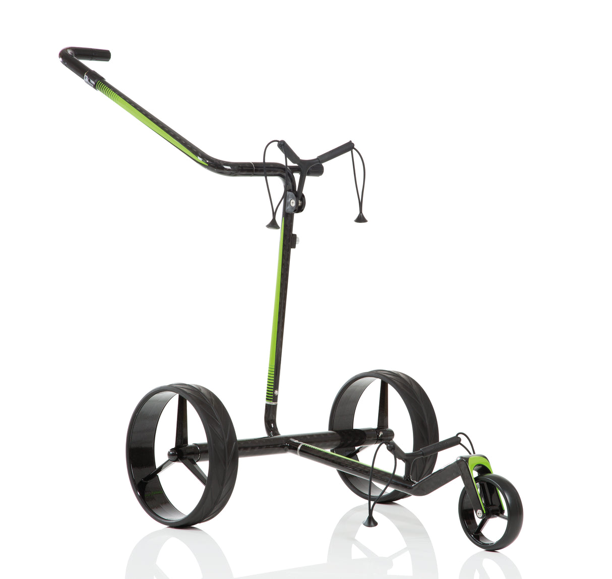 JuCad electric golf trolley CARBON TRAVEL 2.0 black-green