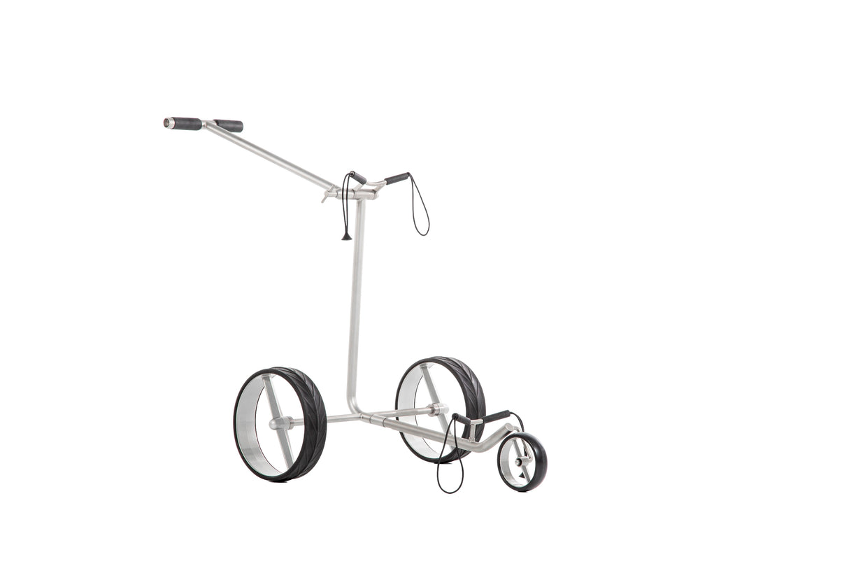 JuCad golf trolley Ghost Titan - foldable push trolley with comfort grip