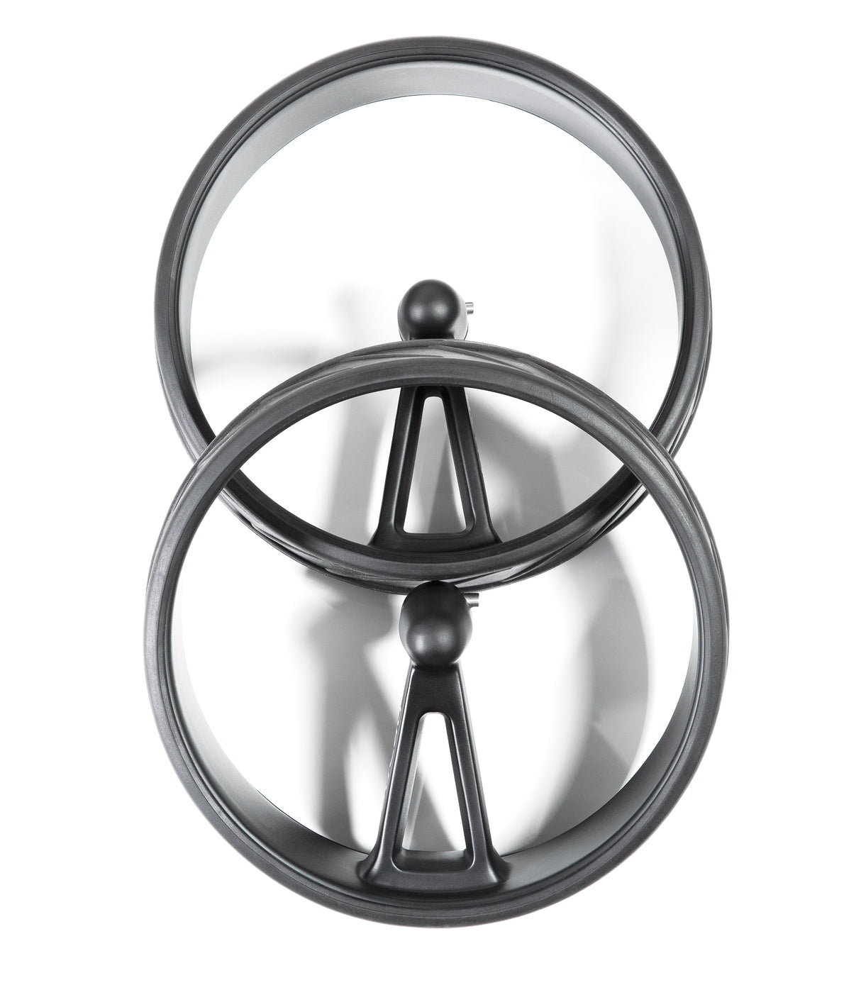 Chariot de golf électrique JuCad Phantom Titan noir sur noir 2.0