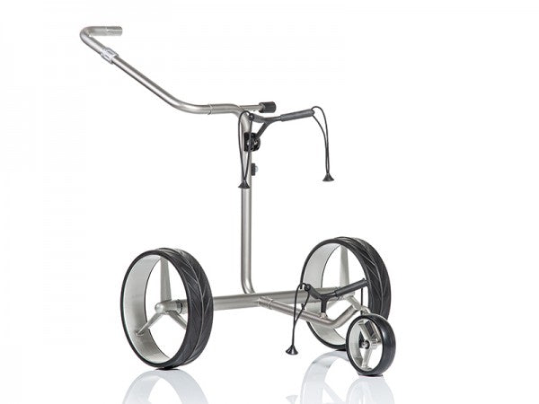 JuCad Elektro-Golftrolley Junior drive Edelstahl - für unsere jüngsten Golfer