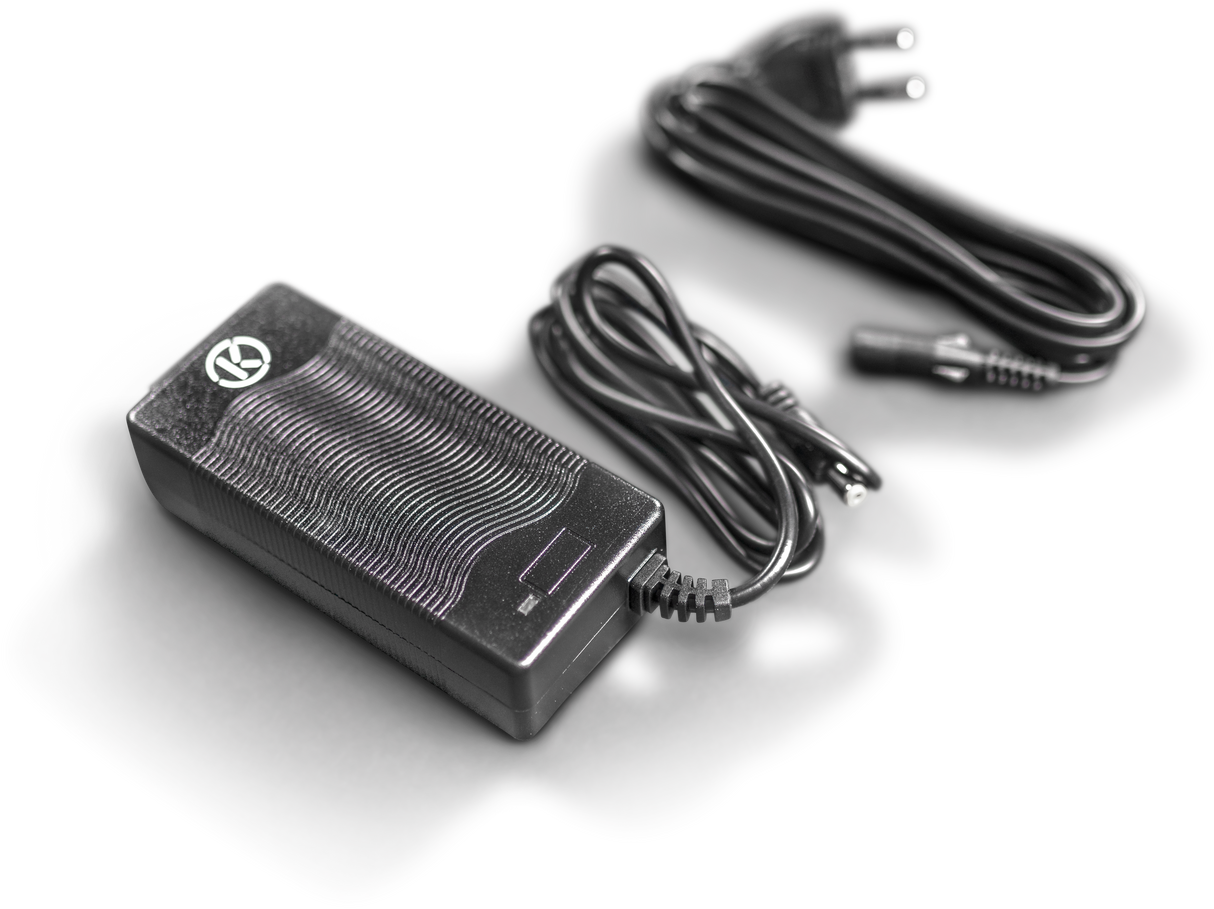 KIFFE GOLF charger for 25.2 V Li-Ion batteries "K1/K3/K5/K6" - made in Germany | KIFFE GOLF batteries & accessories