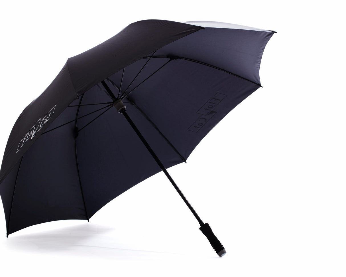 FLAT CAT Teleskopschirm Schwarz