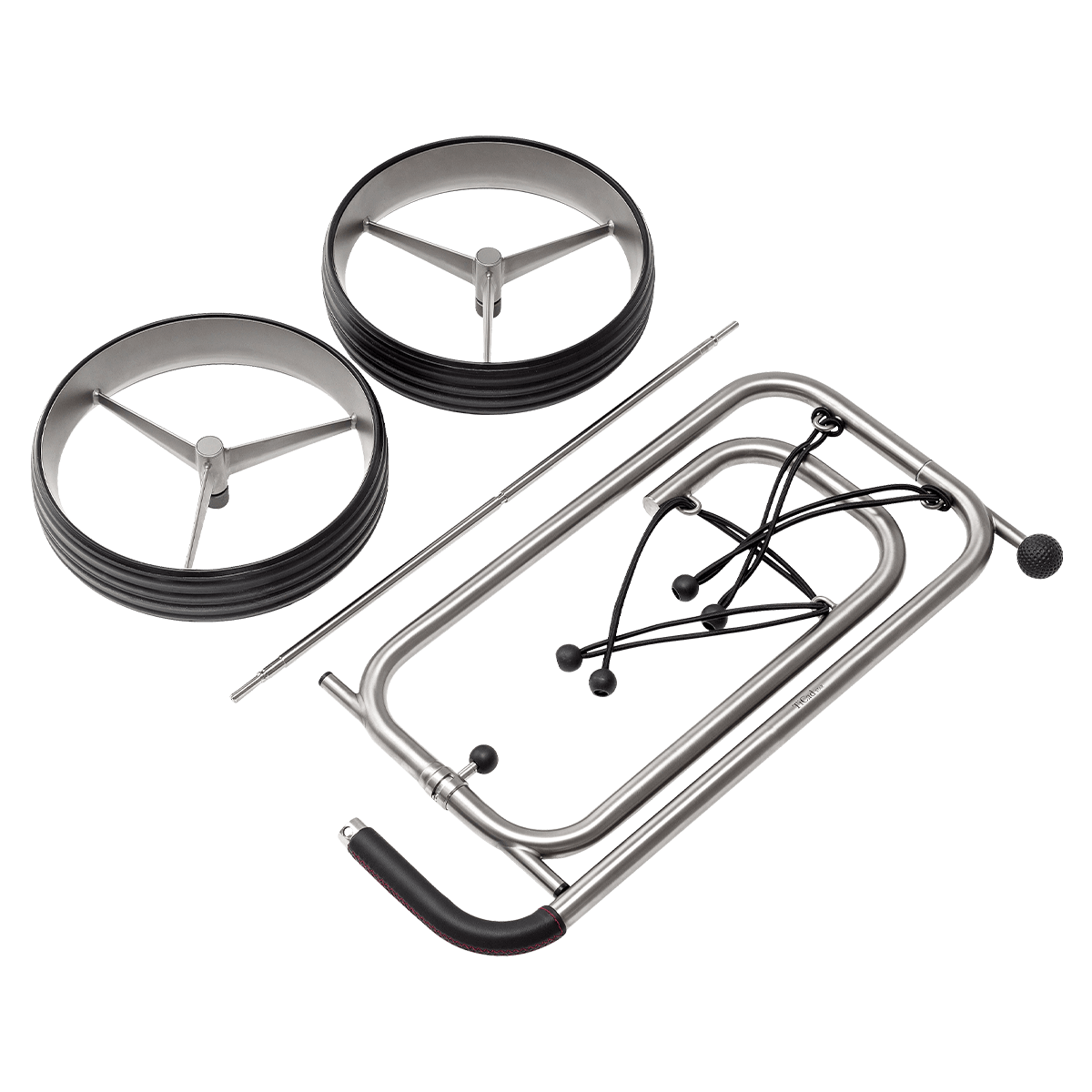 TiCad golf trolley STAR | with TiTec titanium wheels