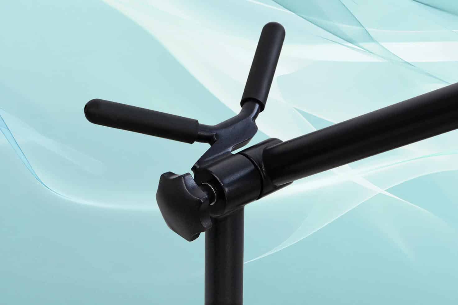 PG-Powergolf electric golf trolley Zorro flat steel black pearl