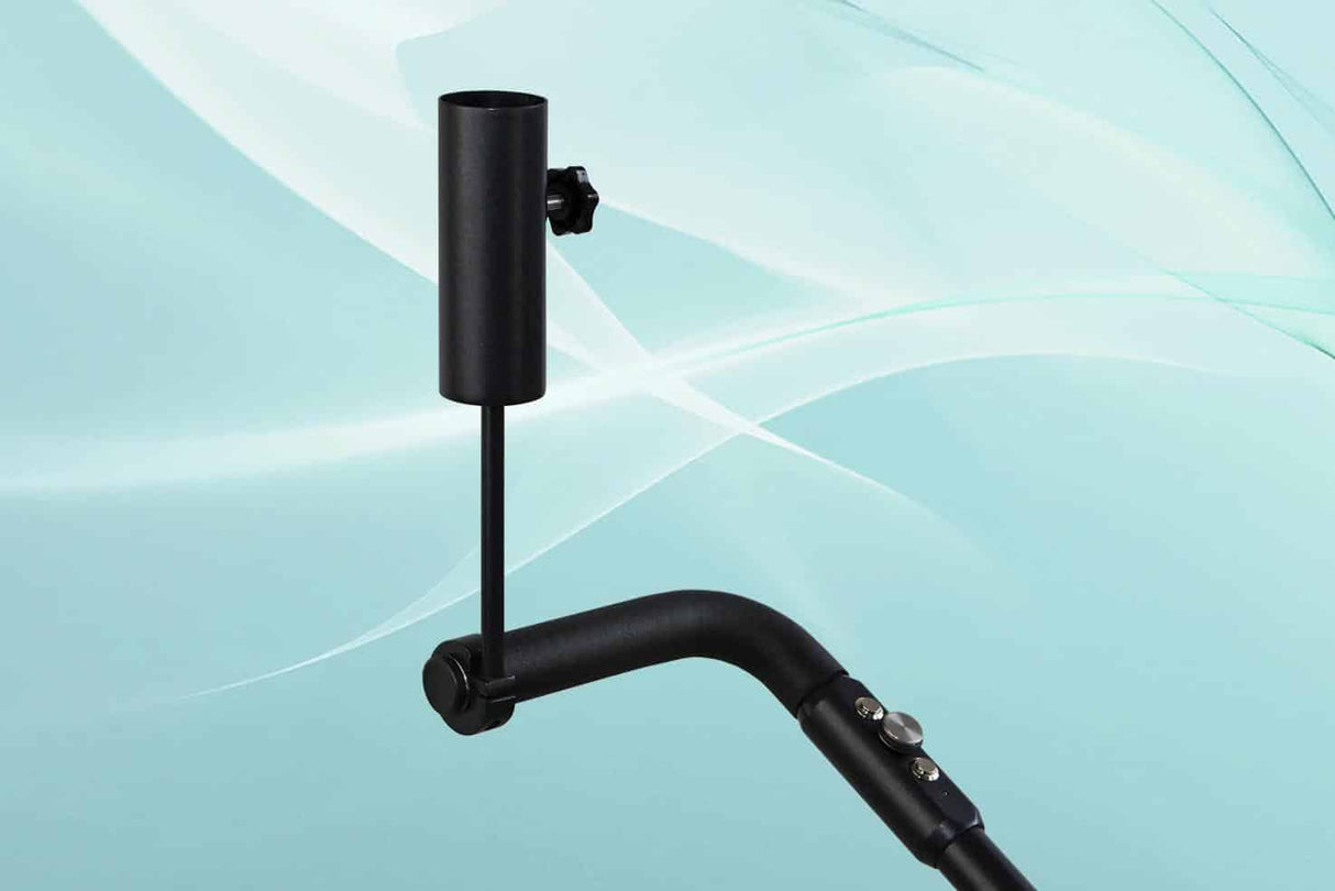 PG-Powergolf electric golf trolley Zorro flat steel black pearl