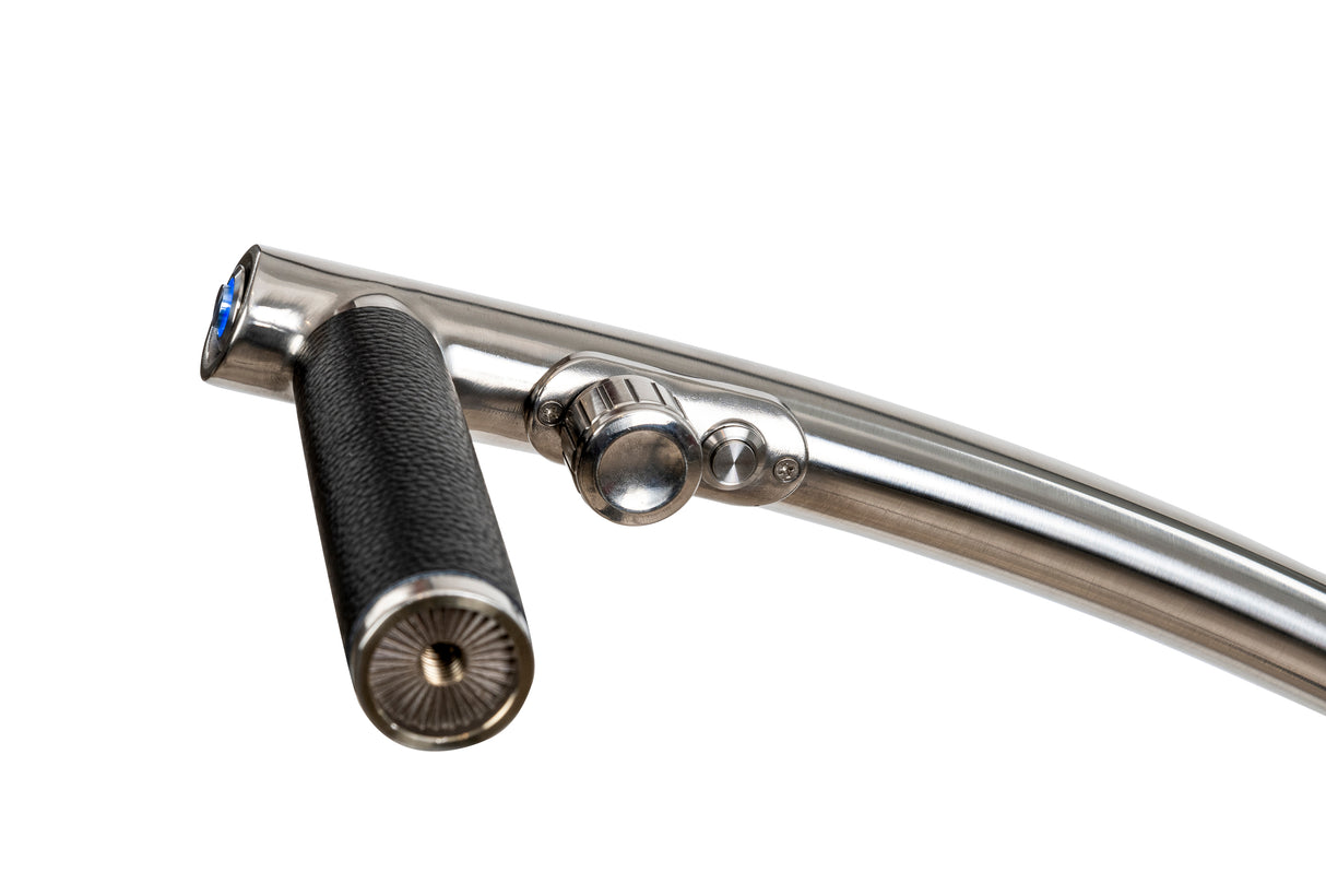 Trendgolf electric trolley walker S model 2025 stainless steel, polished