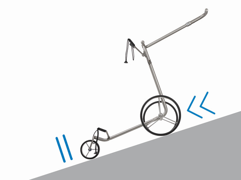 JuCad electric golf trolley Carbon Silence 2.0