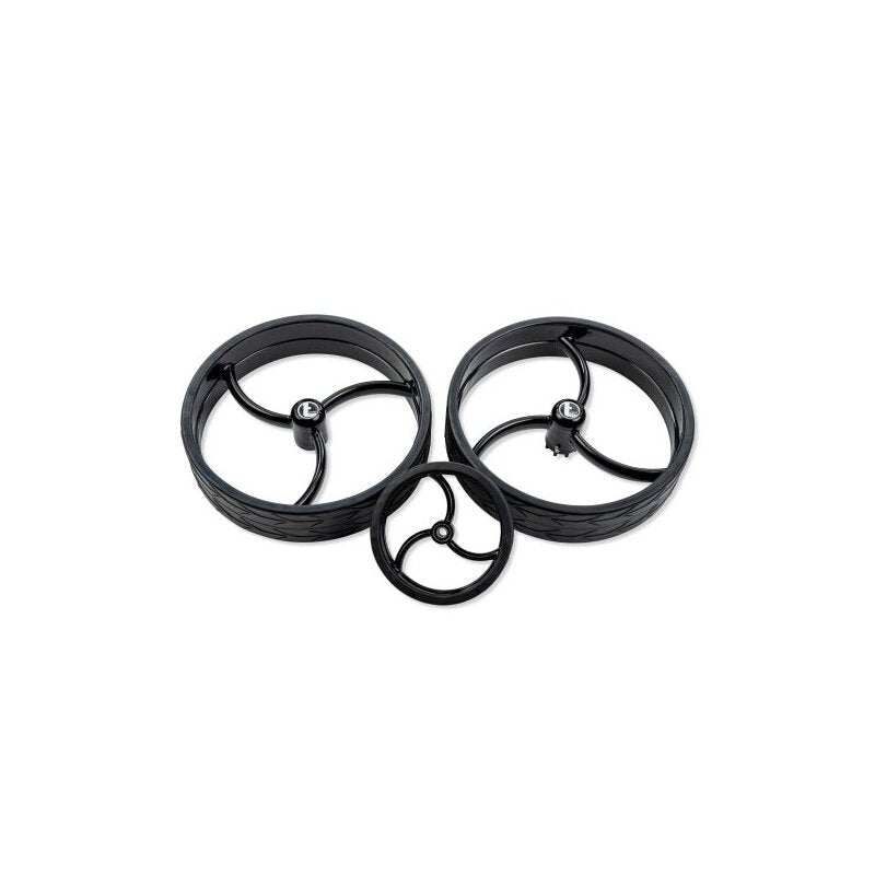 Jeu de roues Trendgolf noires pour Streaker, Walker, Cushy, Ranger