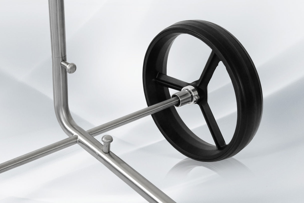 PG Powergolf golf trolley SteelCad Explorer