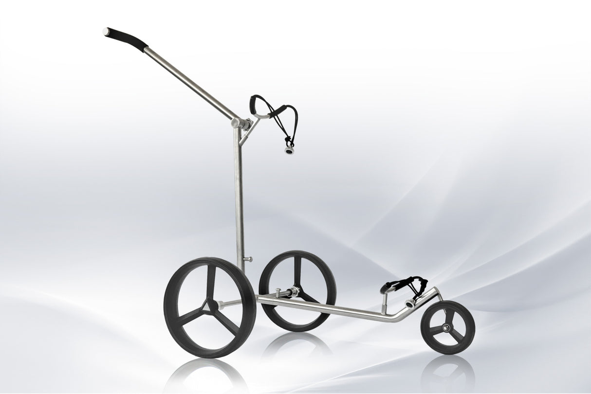 PG Powergolf golf trolley SteelCad Explorer