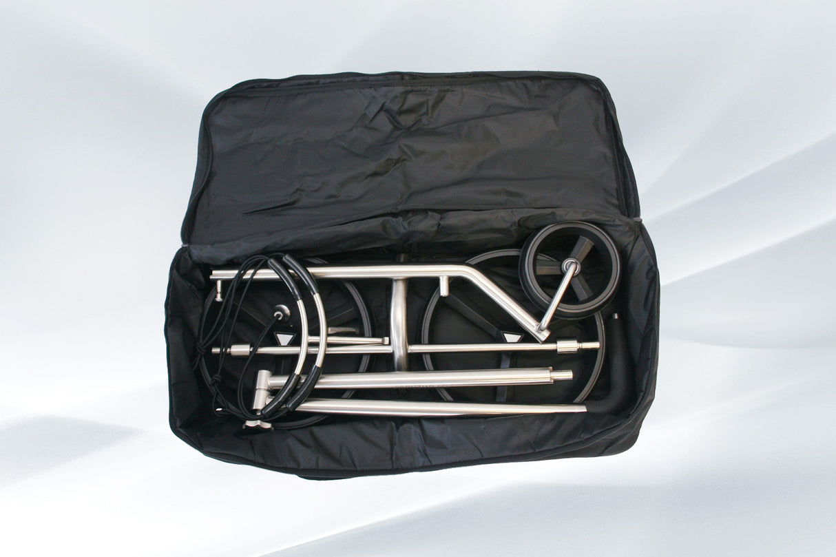 PG Powergolf golf trolley SteelCad Explorer