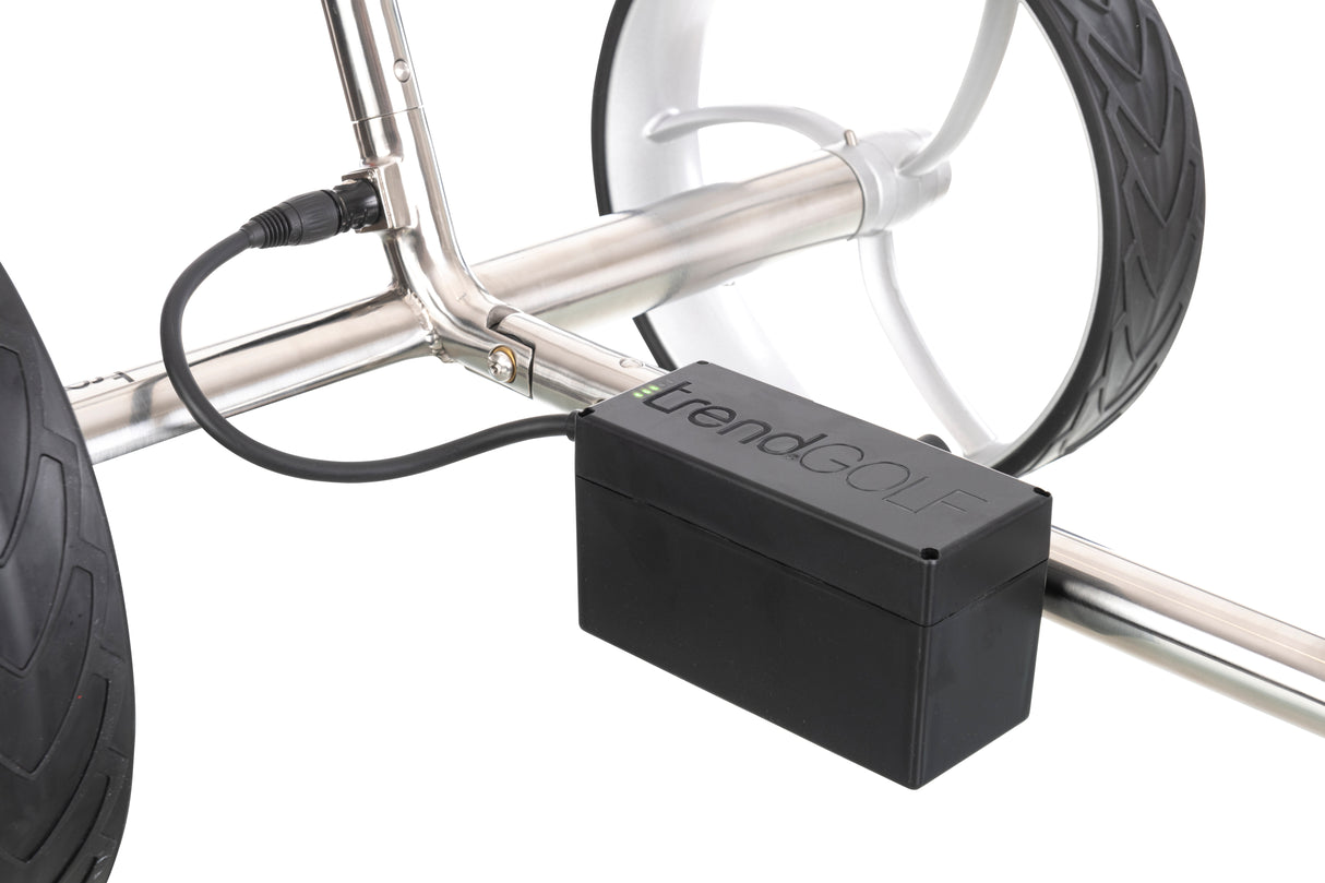 Trendgolf electric trolley walker model 2025 stainless steel, polished