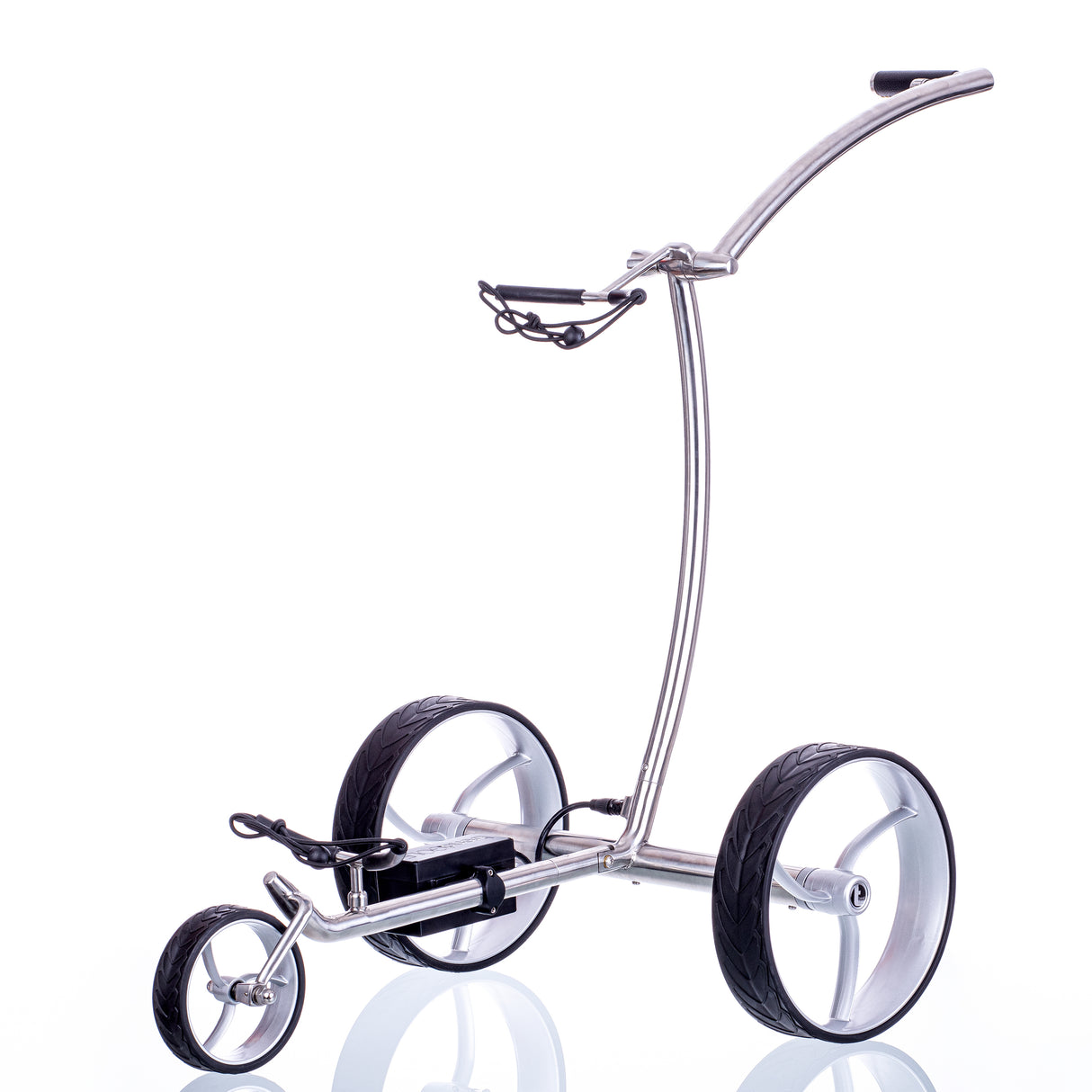 Trendgolf electric trolley walker model 2025 stainless steel, polished