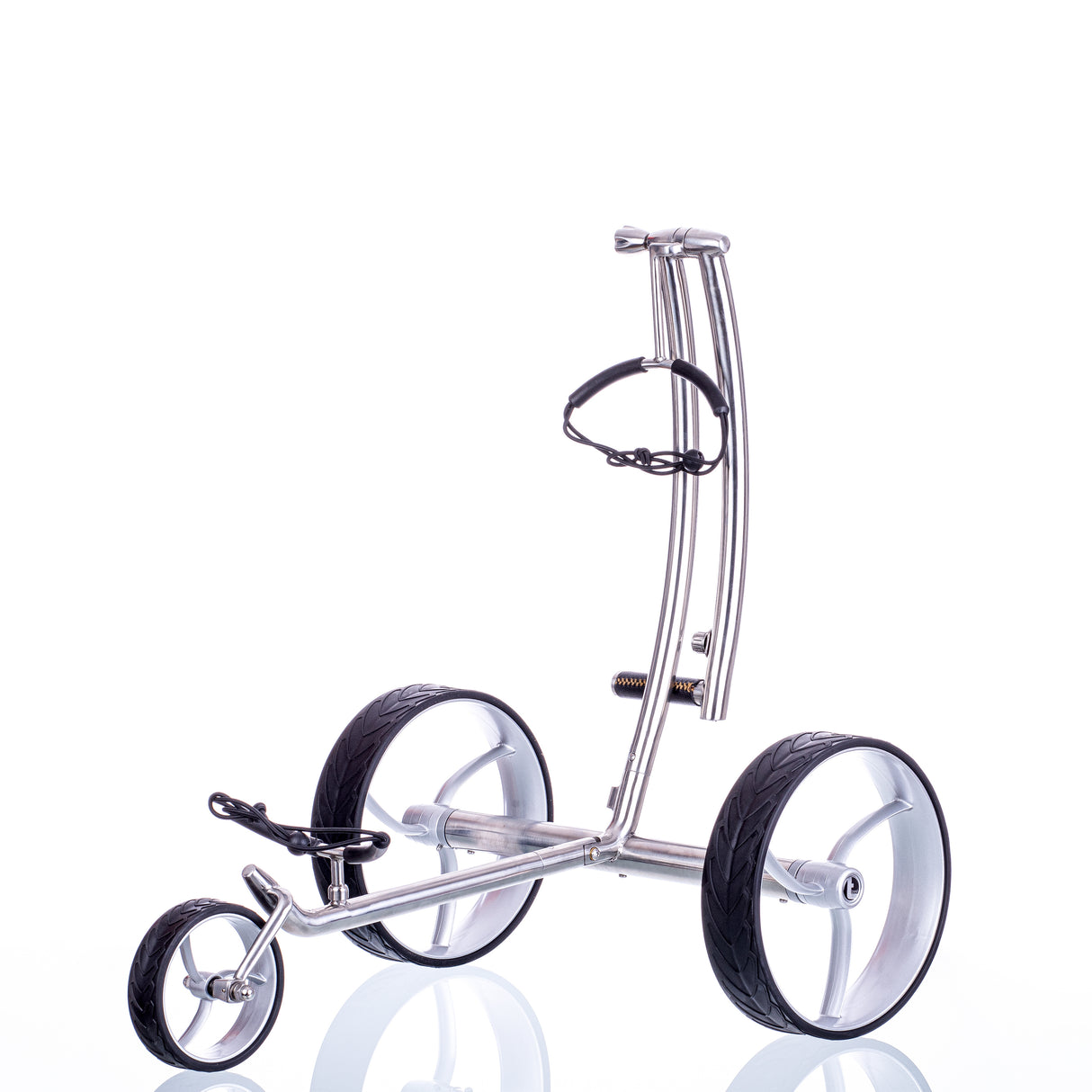 Trendgolf electric trolley walker model 2025 stainless steel, polished