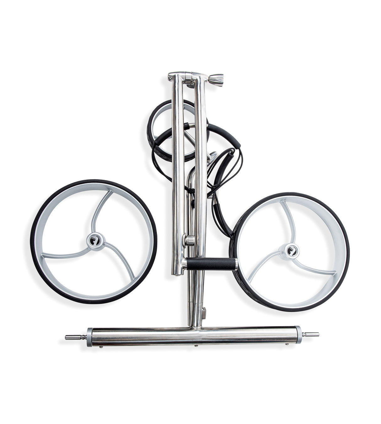 Trendgolf electric trolley walker model 2025 stainless steel, polished