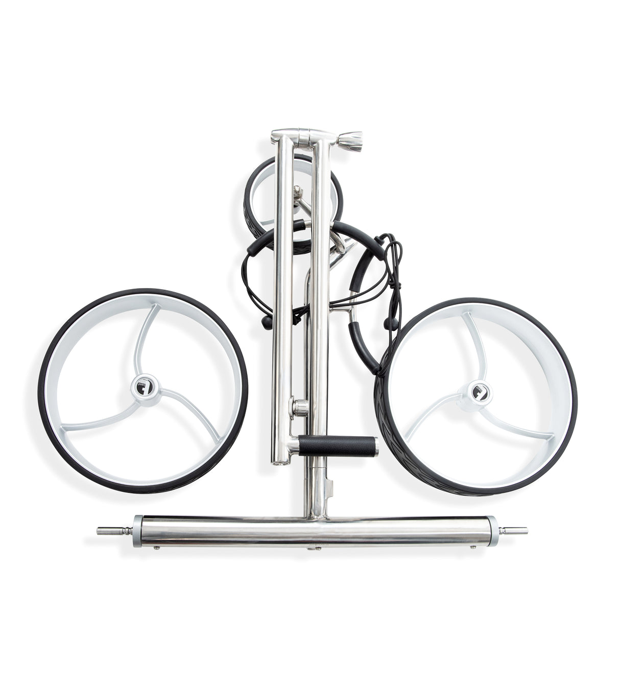 Trendgolf electric trolley walker S model 2025 stainless steel, polished