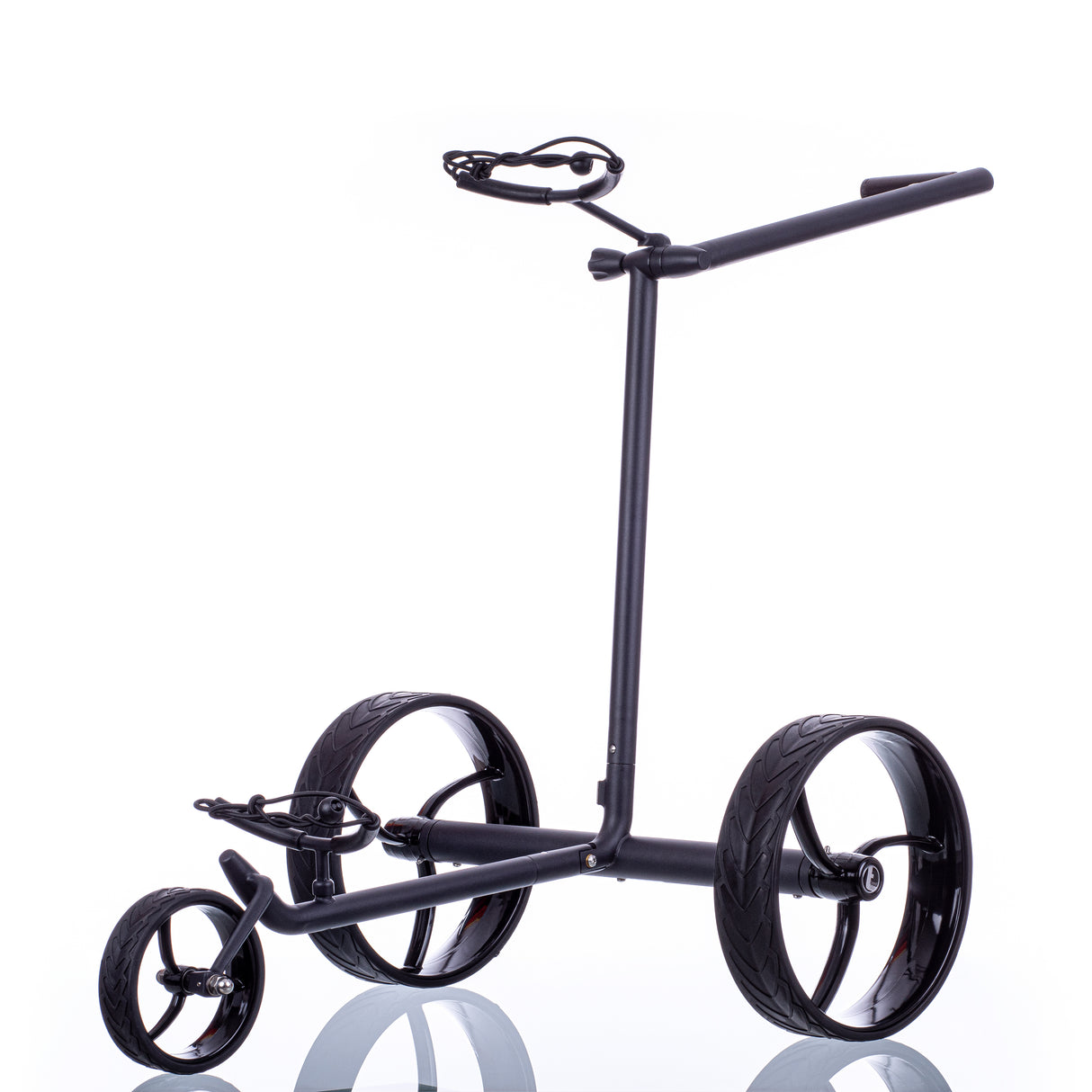 Trendgolf electric trolley walker S model 2025 stainless steel, black