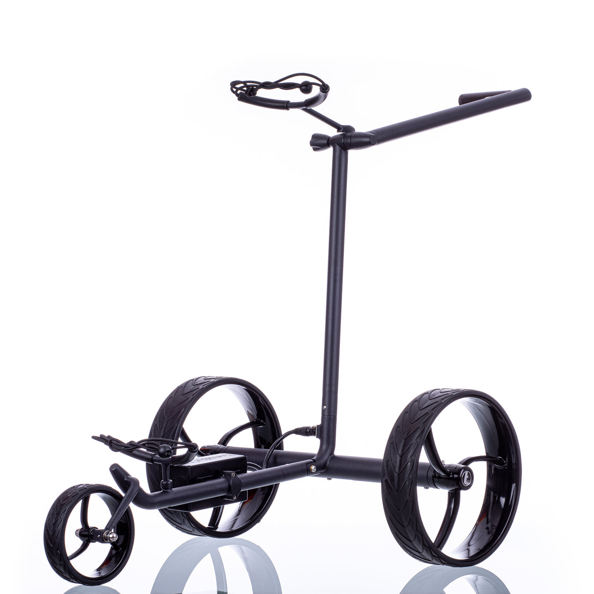 Trendgolf electric trolley walker S model 2025 stainless steel, black