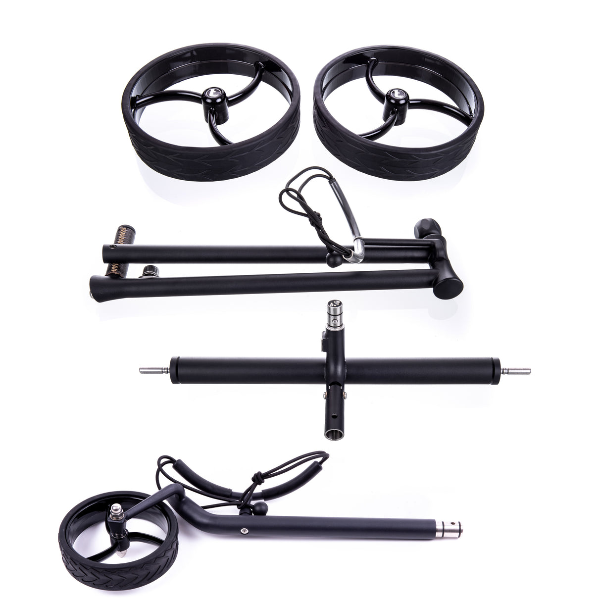 Trendgolf electric trolley walker S model 2025 stainless steel, black