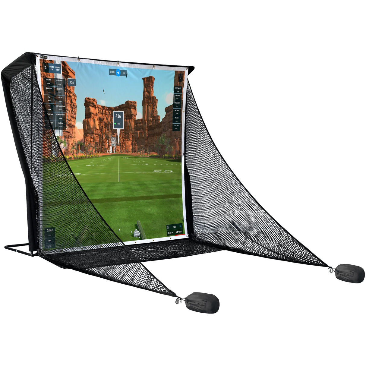 Filet de golf de luxe pour la maison SIMSPACE GOLF - Toile